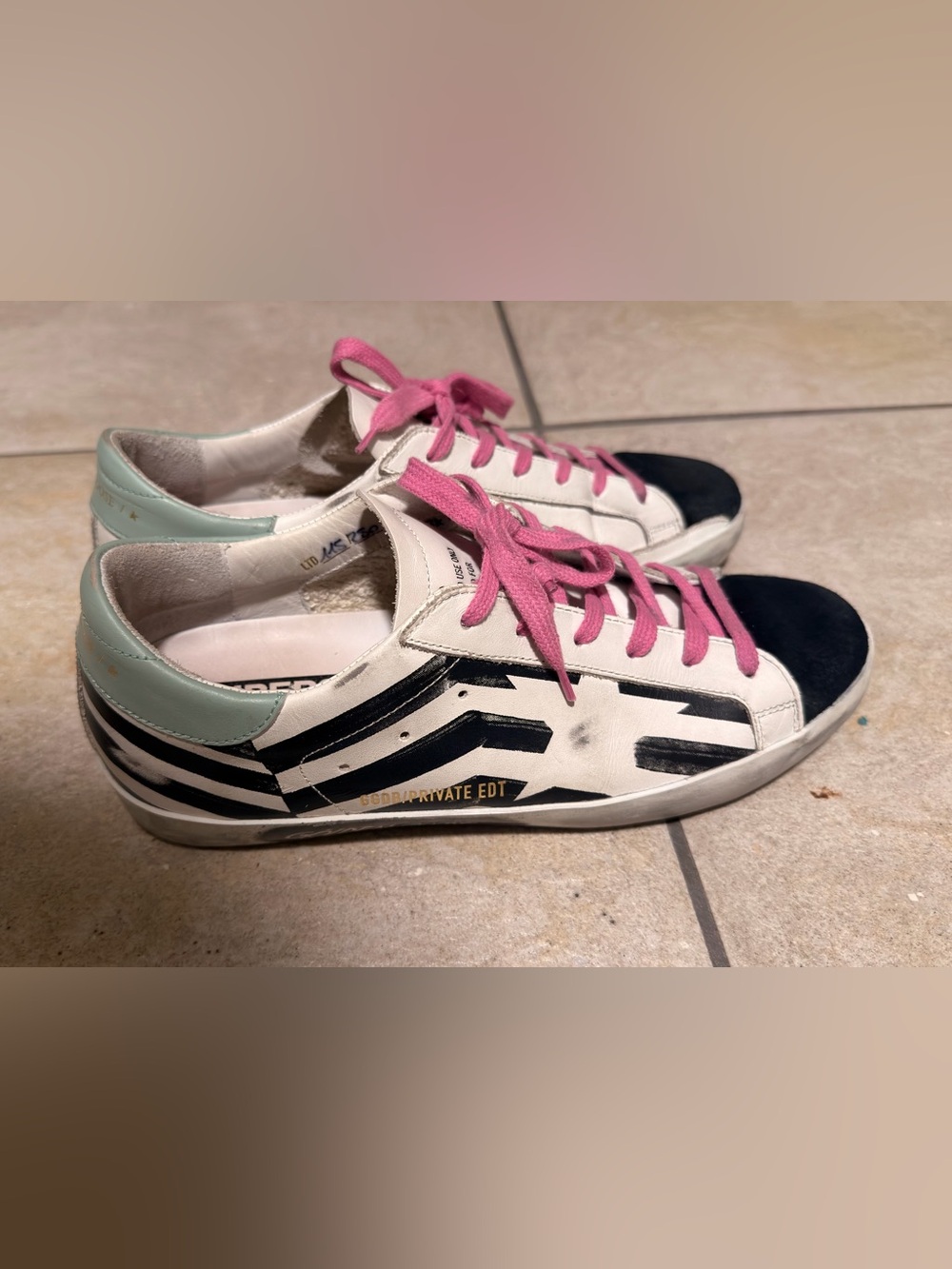 Golden Goose Super-Star sneakers - PRIVATE EDT Size 40, great condition - Picture 3 of 10